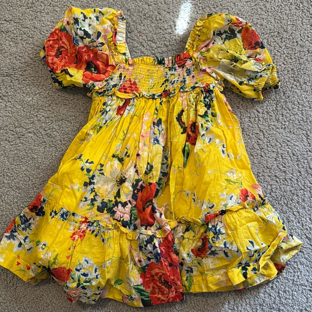 Girls 4T yellow summer dress